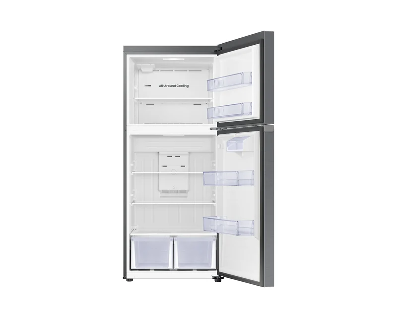 Samsung 30'' 17.5 pi cu Réfrigérateur congélateur supérieur - Prêt pour le garage - inox - RT18DG5500SRAC - boîte ouverte