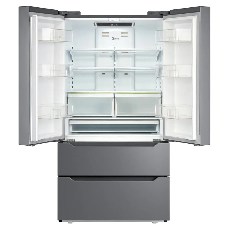Midea 36'' 22.5 pi cu Réfrigérateur - profondeur comptoir - inox - MRQ23P4AST - boîte ouverte