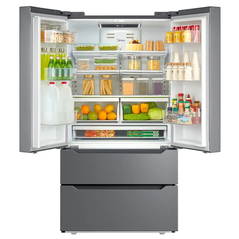 Midea 36'' 22.5 pi cu Réfrigérateur - profondeur comptoir - inox - MRQ23P4AST - boîte ouverte