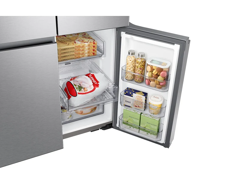 Samsung 36'' 29.2 pi cu Réfrigérateur - Centre de boisson - Inox - RF29A9071SR/AC - boîte ouverte