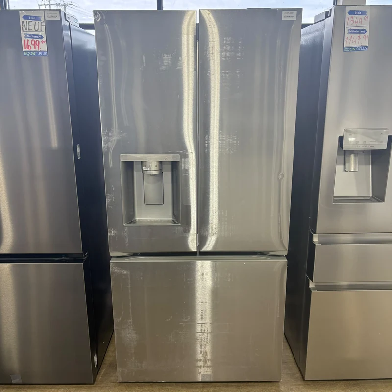 LG 33'' 20.2 pi. cu -Réfrigérateur profondeur de comptoir- distributeur d’eau et de glace- inox-LF20C6330S-Boite Ouverte
