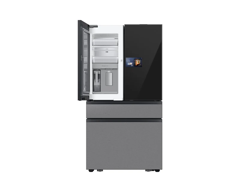 Samsung 36'' 23 pi cu Réfrigérateur BESPOKE Profondeur comptoir - Centre de boisson - RF90F23BECRAA - boîte ouverte