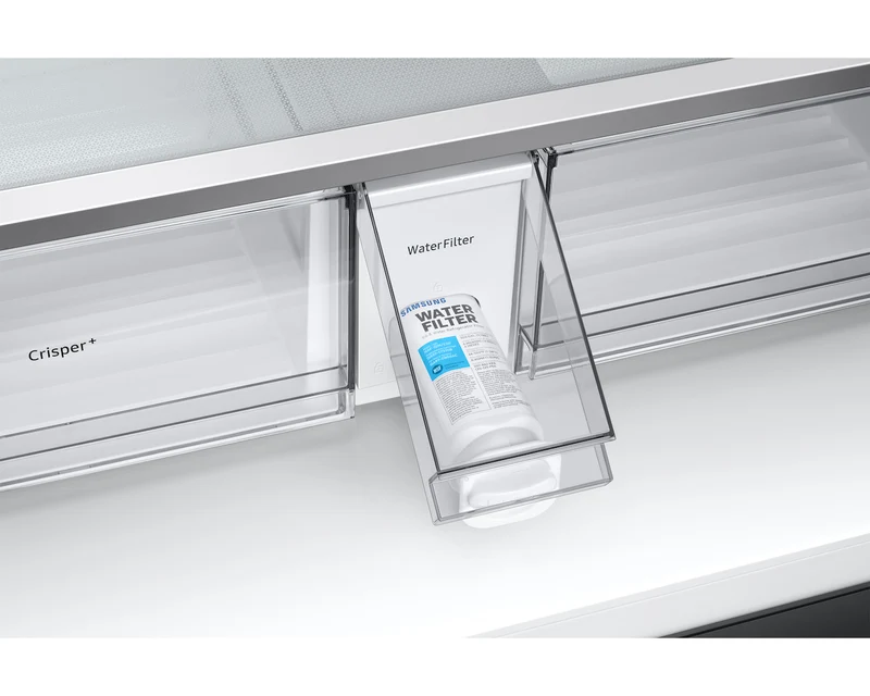 Samsung 36'' 23 pi cu Réfrigérateur BESPOKE Profondeur comptoir - Centre de boisson - RF90F23BECRAA - boîte ouverte