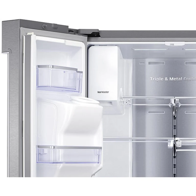 Samsung 36'' 21.5 pi cu Réfrigérateur Family Hub - écran tactile - Wi-Fi - inox - RF22M9581SR - boîte ouverte