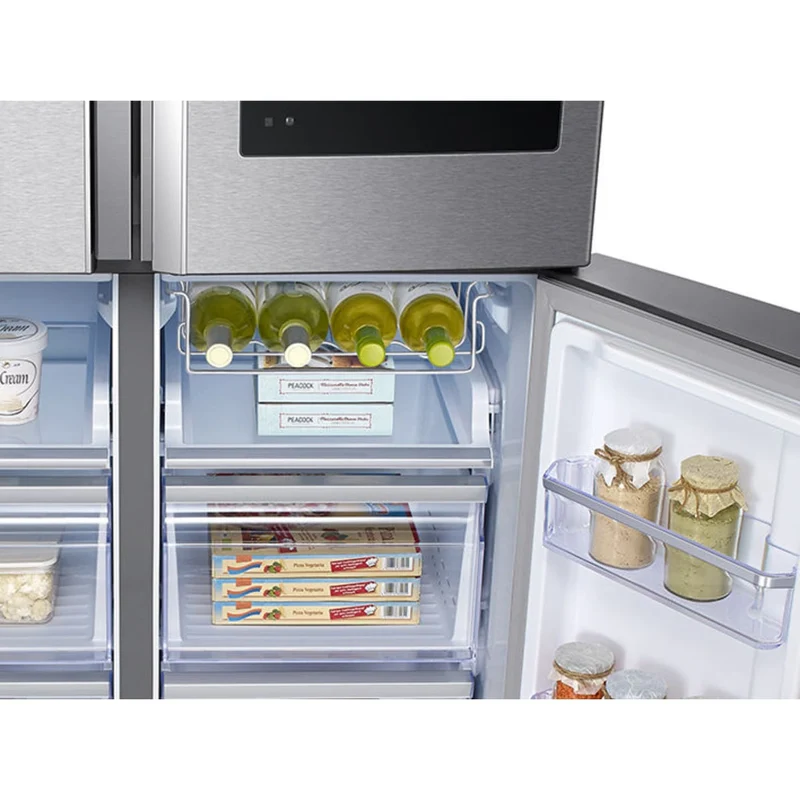 Samsung 36'' 21.5 pi cu Réfrigérateur Family Hub - écran tactile - Wi-Fi - inox - RF22M9581SR - boîte ouverte