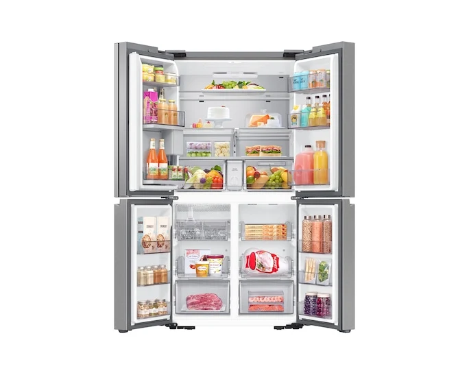 Samsung 36'' 23 pi cu Réfrigérateur Flex - 4 portes - Centre de boisson - Inox - RF23DG9600SRAC - boîte ouverte