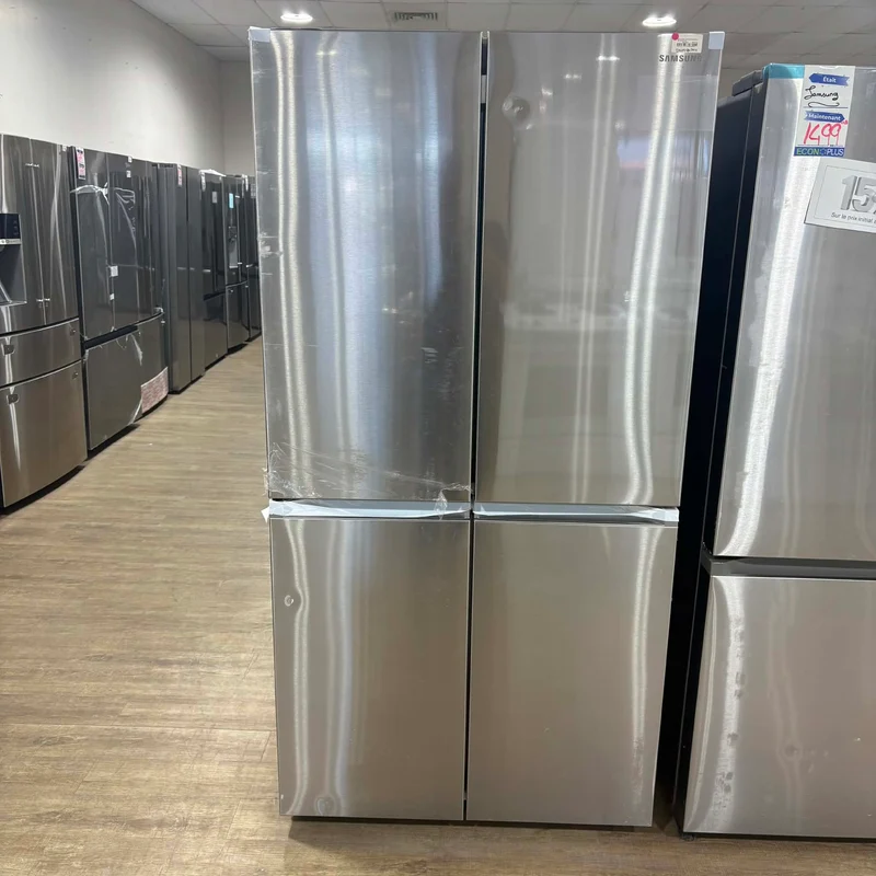 Samsung 36'' 23 pi cu Réfrigérateur Flex - 4 portes - Centre de boisson - Inox - RF23DG9600SRAC - boîte ouverte