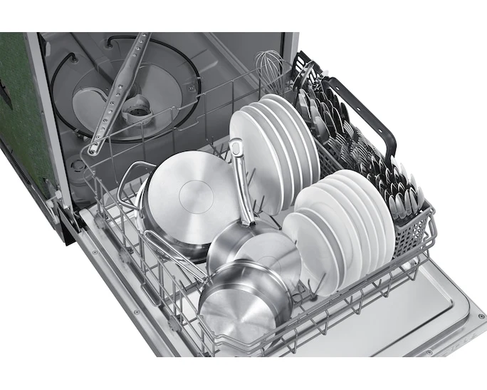 Samsung 24'' 5.1 dBA Lave- Vaiselle - Porte ouverture automatique - Express 60 min - inox - DW80CG4051SRAA - Boîte Ouverte
