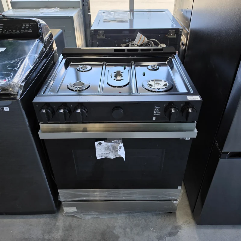 Samsung 30'' 6.0 pi cu Cuisinière Encastrable au gaz - sous vide - inox - NSG6DG8500SRAA - boîte ouverte
