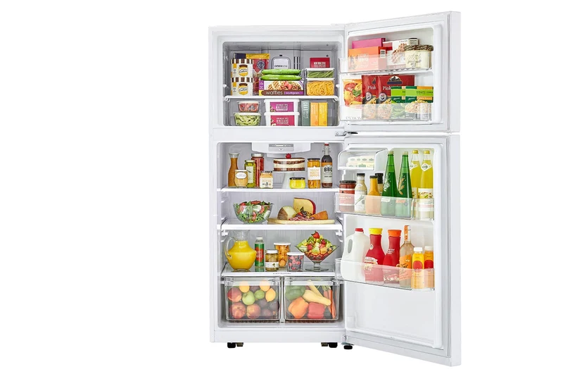 LG 30" 20 pi³ Réfrigérateur à congélateur supérieur – Blanc - LTCS20020W - NEUF