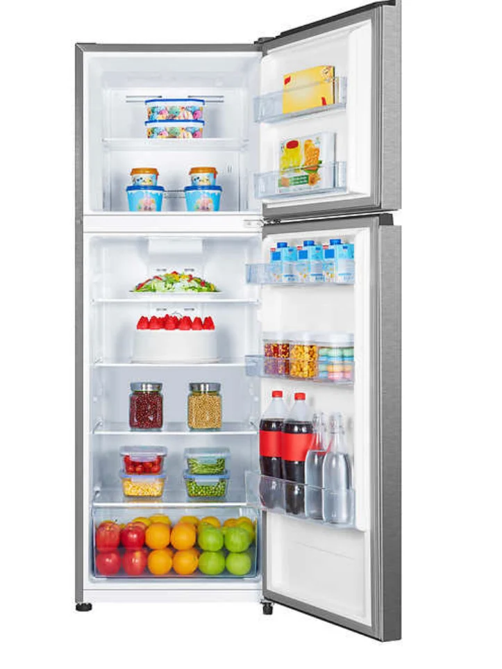 Hisense 24'' 11.5 pi cu. Réfrigérateur - Inox - RT12A2CSE - Boîte Ouverte