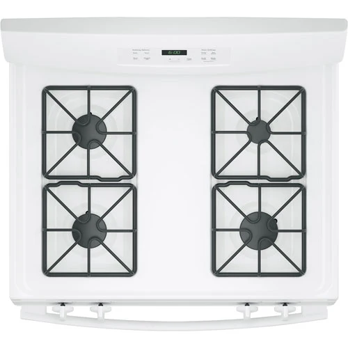 GE 30'' 5.0 pi cu Cuisinière au gas - blanc - JCGBS60DEKWW - boîte ouverte