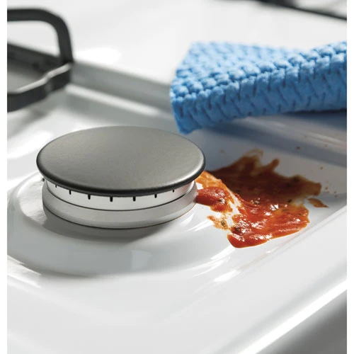 GE 30'' 5.0 pi cu Cuisinière au gas - blanc - JCGBS60DEKWW - boîte ouverte