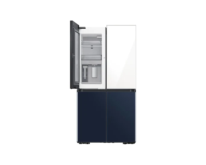 Samsung 36''Réfrigérateur - Bespoke - Personnalisable - Blanc et noir - RF23A9675AP - boîte ouverte