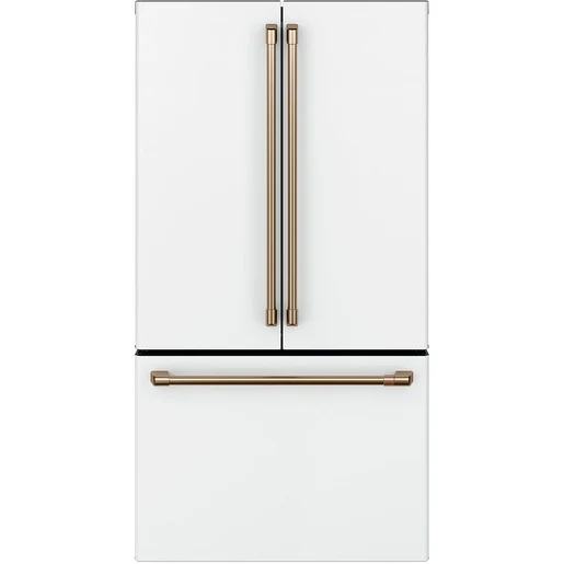 GE Café 36'' 23.1 pi cu Réfrigérateur à portes françaises - profondeur comptoir – Blanc mat - CWE23SP4MW2- boîte ouverte
