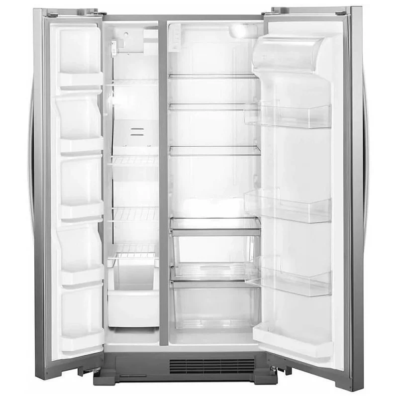 Whirlpool 33 po 21.7 pi cu Réfrigérateur côte-à-côte - inox- WRS312SNHM- boite Ouverte