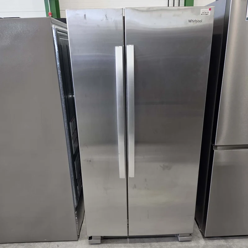 Whirlpool 33 po 21.7 pi cu Réfrigérateur côte-à-côte - inox- WRS312SNHM- boite Ouverte