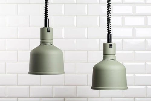 Lampe chauffante suspendue moderne
