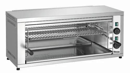 Salamandre électrique inox professionnelle – mono/triphasé