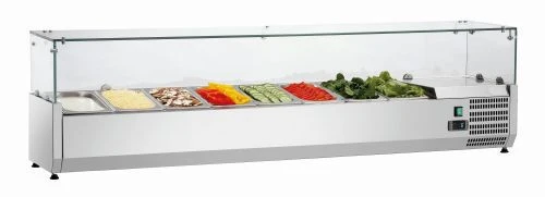Saladette présentoir réfrigéré à poser
