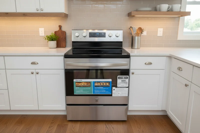 Kenmore 30'' Cuisinière Vitrocéramique - Inox - Reconditionnée
