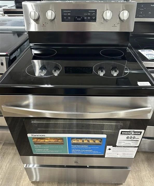 Kenmore 30'' Cuisinière Vitrocéramique - Inox - Reconditionnée
