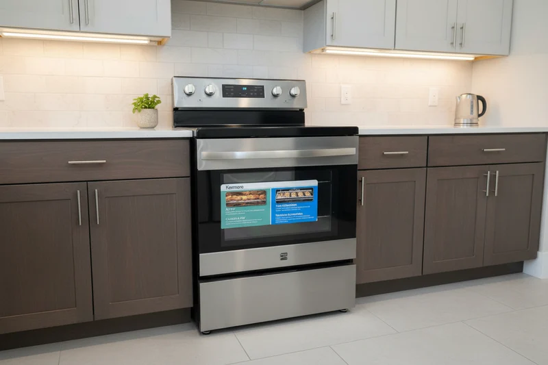Kenmore - Cuisinière - Vitrocéramique - Reconditionnée