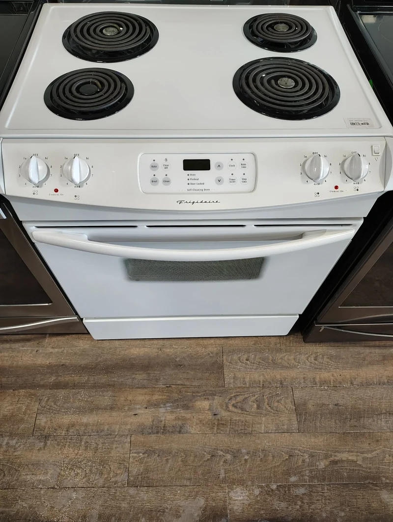 Whirlpool 30'' cuisinière électrique -serpentin - encastrable - blanc - reconditionné