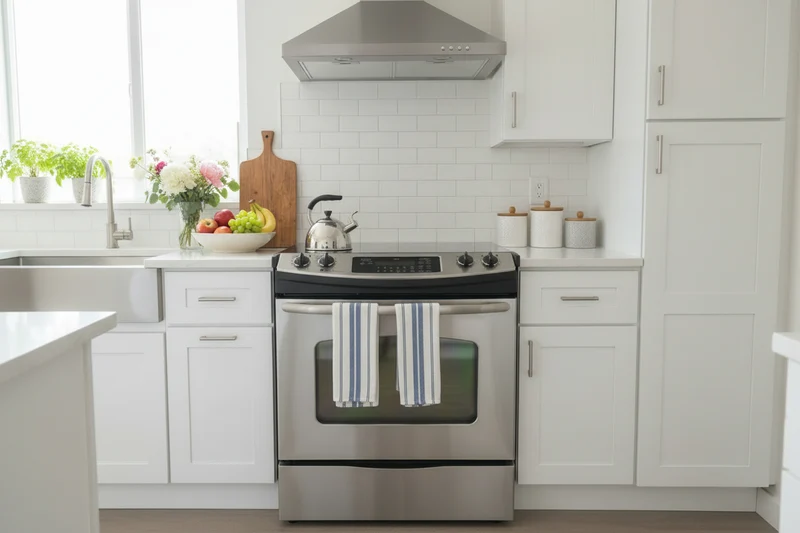 GE 30'' Cuisinière encastré - Inox - reconditionné