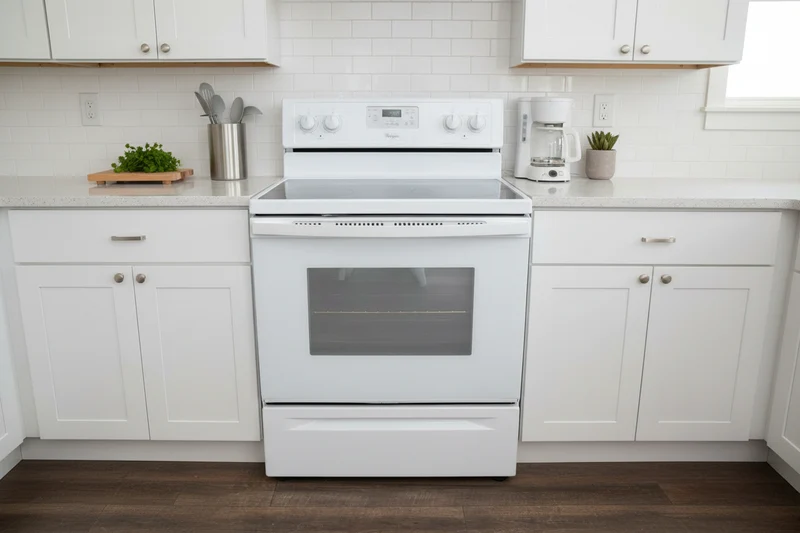 Frigidaire 30'' Cuisinière Vitrocéramique - blanc - reconditionné