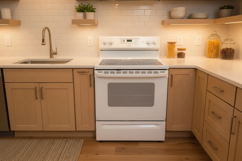 Moffat 30'' Cuisinière Vitrocéramique - blanc - reconditionné