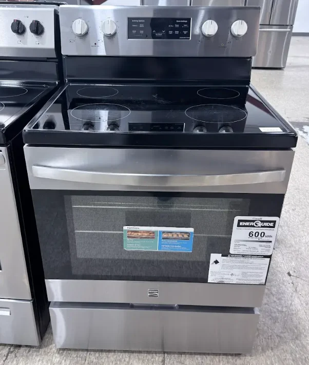 Kenmore 30'' cuisinière vitrocéramique - inox - reconditionné