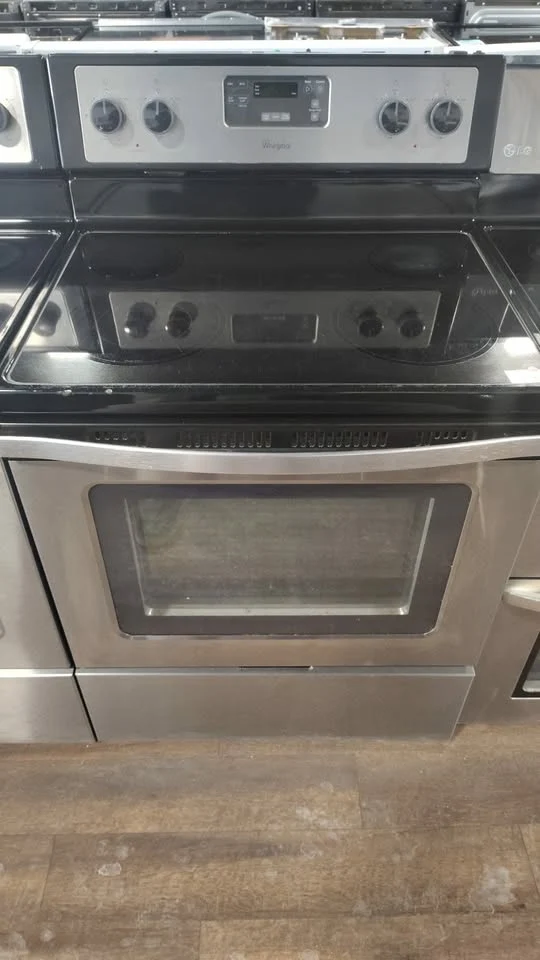 Whirlpool 30'' Cuisinière vitrocéramique - inox - reconditionné