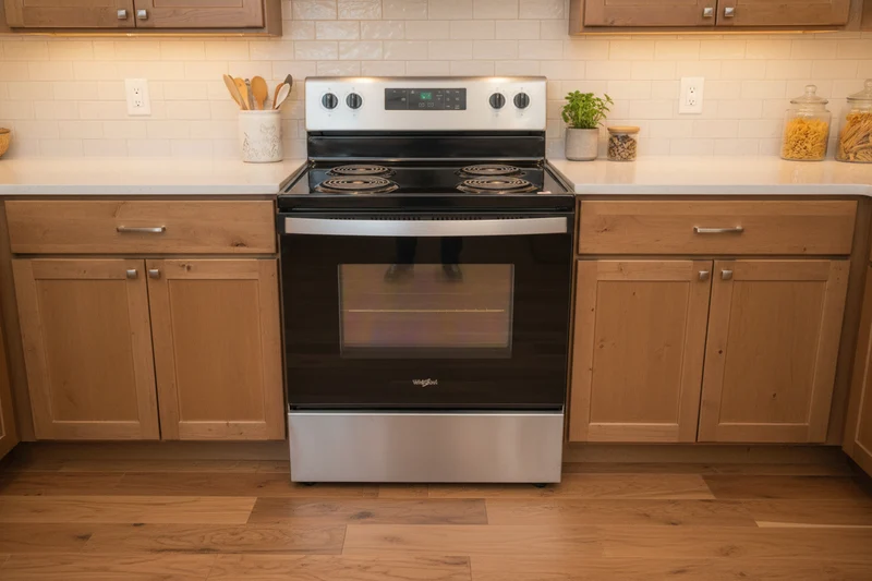 Whirlpool 30'' Cuisinière serpentin - inox - reconditionné