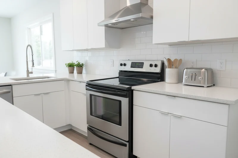 Frigidaire - Cuisinière inox - Vitrocéramique - Reconditionnée