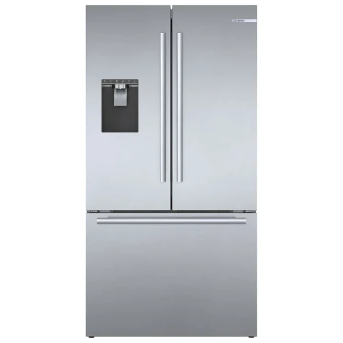 Bosch 36'' 21.6 pc Série 500 Réfrigérateur à portes françaises - Acier brossé - inox - B36CD50SNS - boîte ouverte