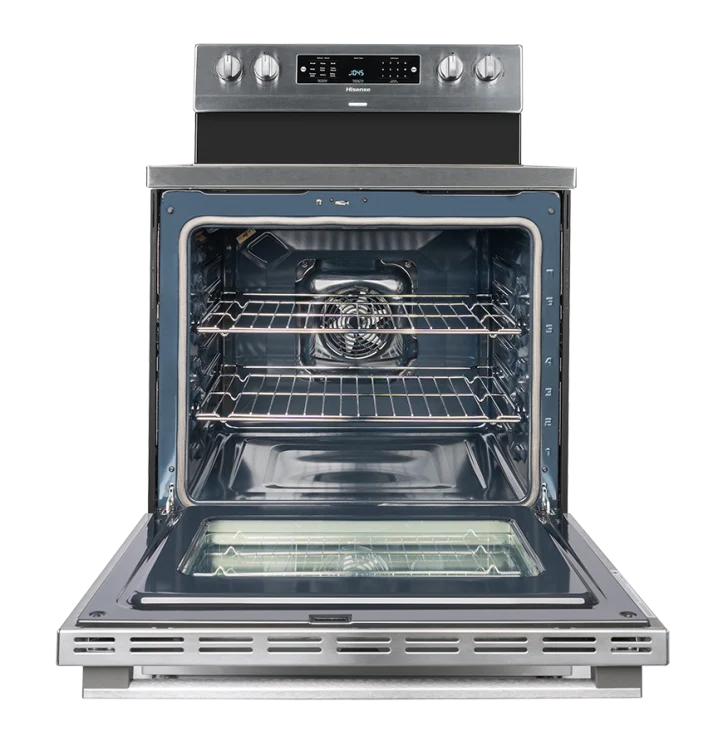 Hisense 30 po 5.8 pi cu Cuisinière électrique autoportante - convection - inox - HBE3501CPS - neuf