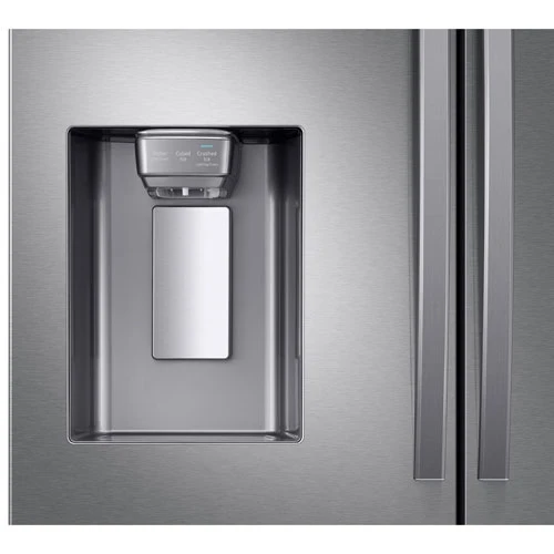 36'' 28 pi cu. Réfrigérateur à portes françaises, avec FlexZone™ et Twin Cooling Plus™ - inox - RF28R7201SR/AA - boîte ouverte