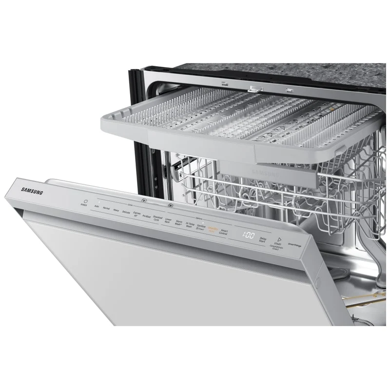 Samsung Bespoke 24''- lave-vaisselle -42 dB- Wi-Fi activé- inox- DW80B7070AP- boîte ouverte