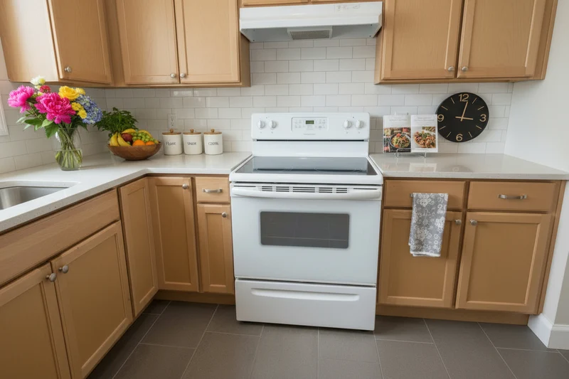Frigidaire 30'' Cuisinière Vitrocéramique - Blanc - Reconditionné