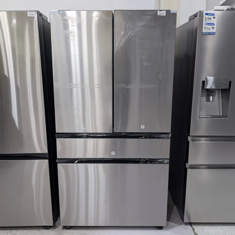 Samsung 36'' 28.8 pi cu Réfrigérateur Bespoke - centre de boisson - wifi- inox - RF23BB8600QLAA - boîte ouverte