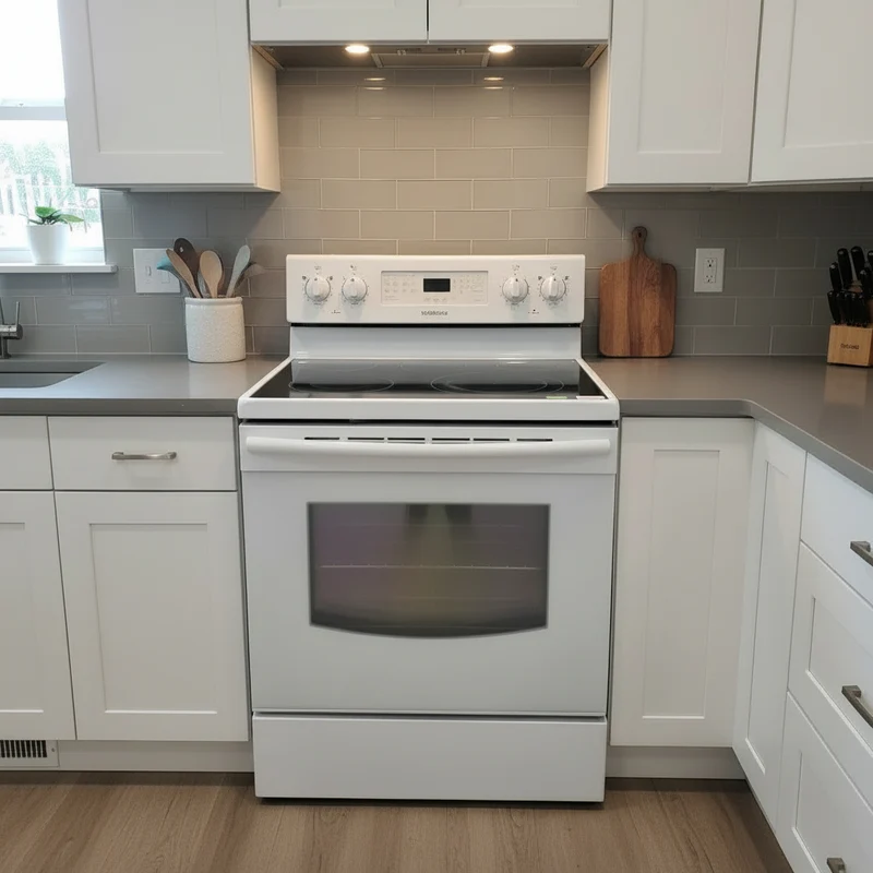 Samsung 30’’ Cuisininière vitrocéramique – blanc - reconditionné