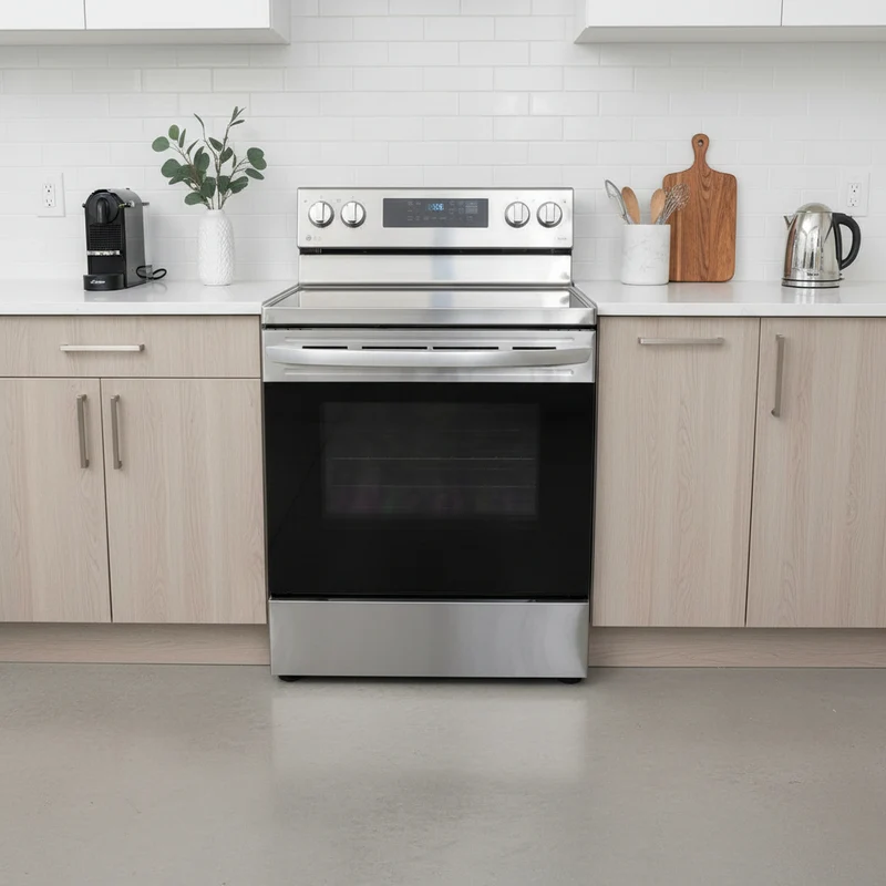 LG 30’’ Cuisininière vitrocéramique – Inox - reconditionné