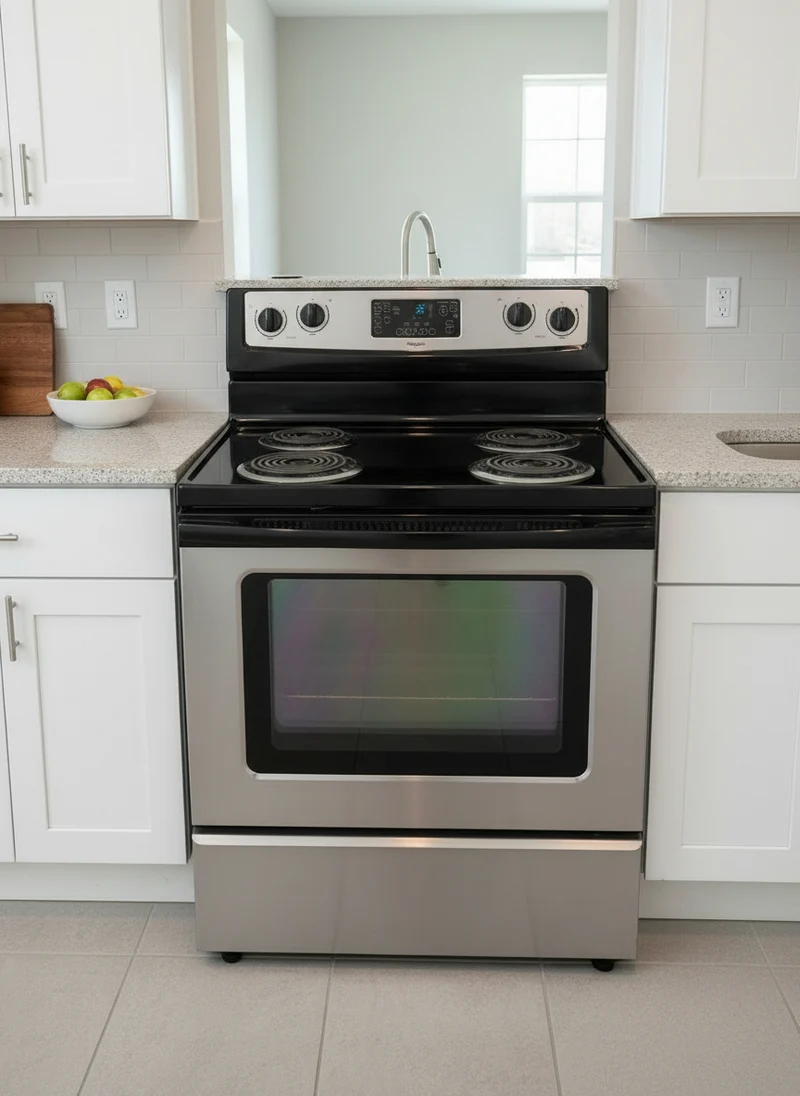 Whirlpool 30’’ Cuisininière serpentin – Inox - reconditionné