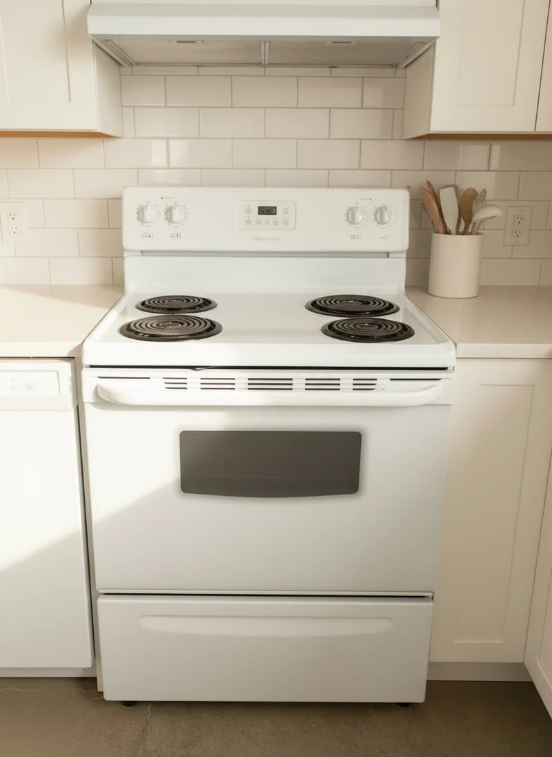 Frigidaire 30’’ Cuisininière serpentin – blanc - reconditionné