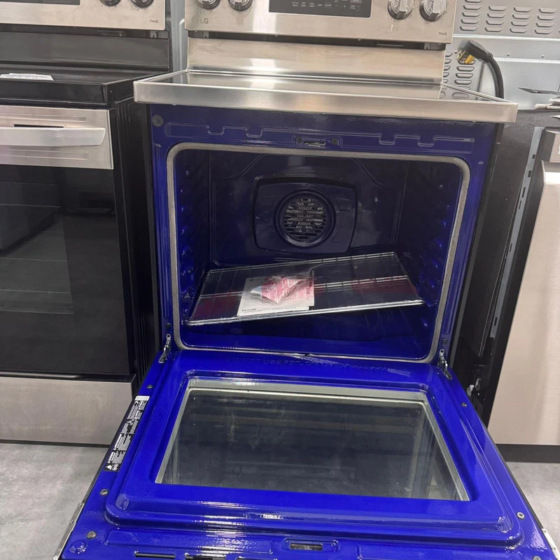 LG 30'' Cuisinière - vitrocéramique - inox - reconditionné