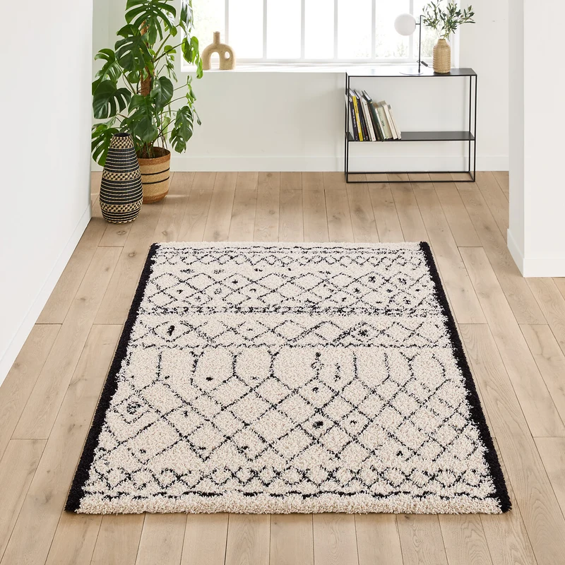 Tapis style berbère forme carré Afaw La Redoute Intérieurs 240x240 cm