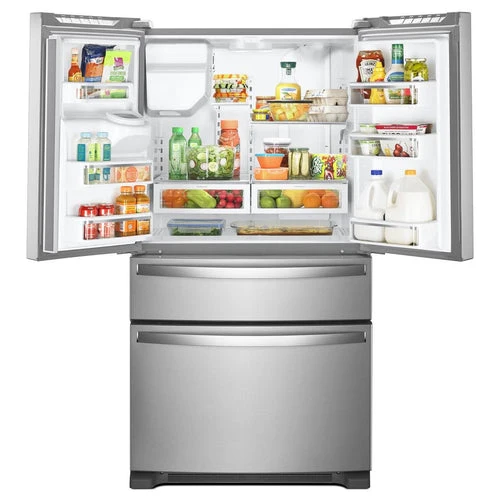 Whirlpool 36'' 24.5 pi cu Réfrigérateur - distributeur eau et glace - inox - WRX735SDHZ - boîte ouverte