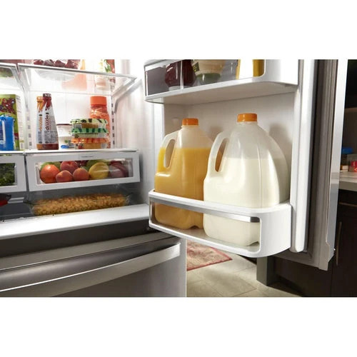 Whirlpool 36'' 24.5 pi cu Réfrigérateur - distributeur eau et glace - inox - WRX735SDHZ - boîte ouverte