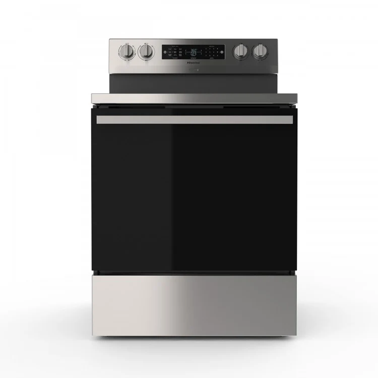 Hisense 30'' 5.8 pi cu Cuisinière électrique - autoportante - convection - friture à air - inox - HBE3502CAS - neuf